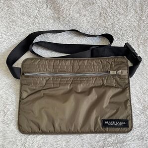 【未使用品級】BLACKLABEL CRESTBRIDGE ブラックレーベルクレストブリッジ ボディバッグ ショルダーバッグ