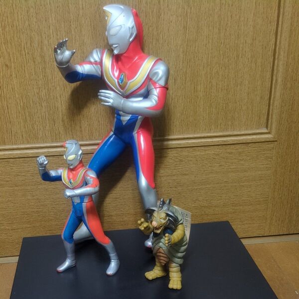 京本政樹コレクション ウルトラマンダイナ 催眠怪獣バオーン等 3体セット