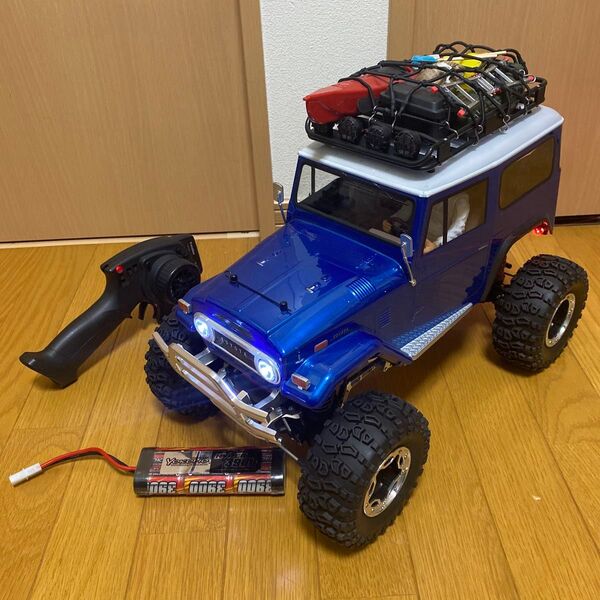 タミヤ RC トヨタ ランドクルーザー40 CR-01 4WS仕様フルカスタム