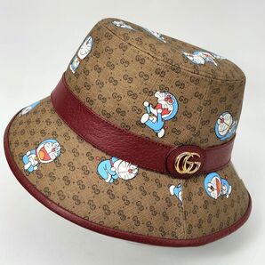 GUCCI グッチ アニメ ドラえもん コラボ GGスプリーム バケット ハット 帽子 キャップ