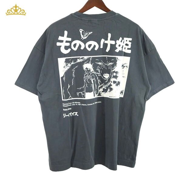 Levi’s PRINCESS MONONOKE 23AW ジブリ もののけ姫 Tシャツ メンズ 古着 コラボ