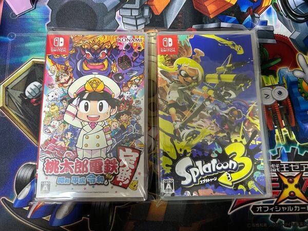 Switchソフト 桃太郎電鉄 昭和平成令和も定番 スプラトゥーン3 セット売り2本