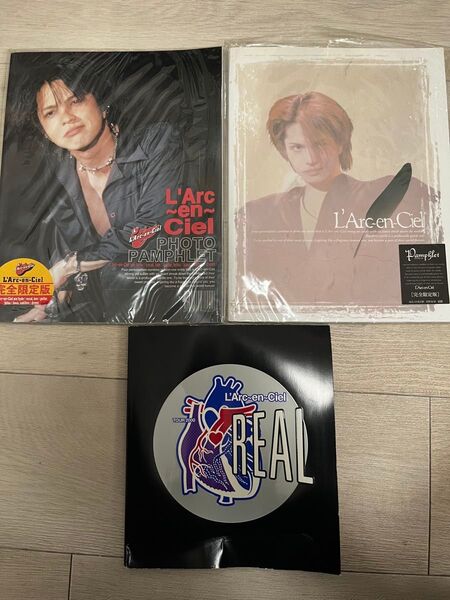 L'Arc~en~Ciel フォトパンフレット 3点セット hyde ハイド パンフレット ツアーグッズ