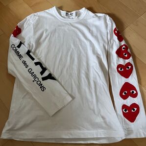正規品PLAY COMME des GARCONS ロングTシャツ ハートロゴ新同