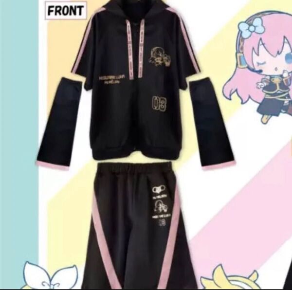 初音ミク ピアプロ トラックジャケット セットアップ サンリオ 巡音ルカ マイメロディ マイメロ