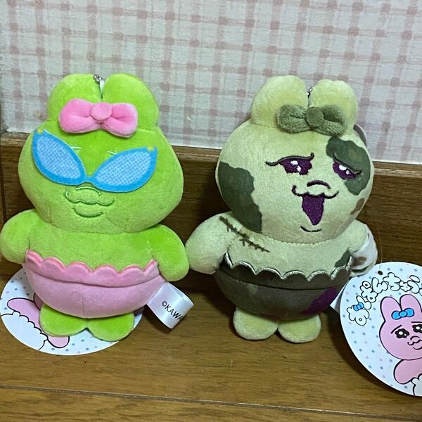 おぱんちゅうさぎ ぬいぐるみ チャーム キーホルダー しまむら 宇宙人 ゾンビ