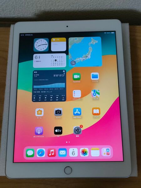 iPad 第6世代 Wi-Fi 128GB シルバー MR7K2J/A A1893 動作確認済み