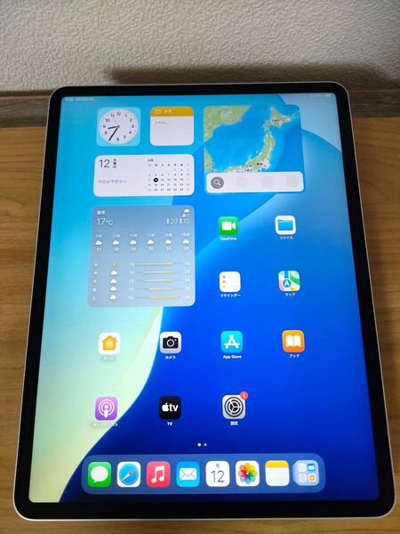 【美品】iPad Pro 12.9インチ 第3世代 Wi-Fiモデル 64GB シルバー 動作確認済み