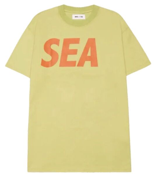 WIND AND SEA Sea S/S T-Shirt C.Green Orange新品未使用 オンライン当選 Mサイズ