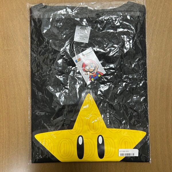 【新品未使用品】スーパーマリオ スター Tシャツ Mサイズ
