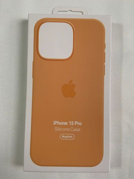 Apple未開封iPhone 15Pro シリコーンケース オレンジソルベ
