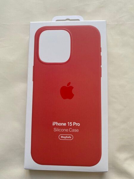 iPhone 15 Pro シリコーンケース純正Appleグアバ新品