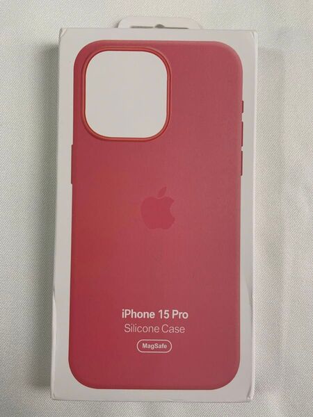 未開封iPhone 15 Pro シリコーンケース ピンクApple純正