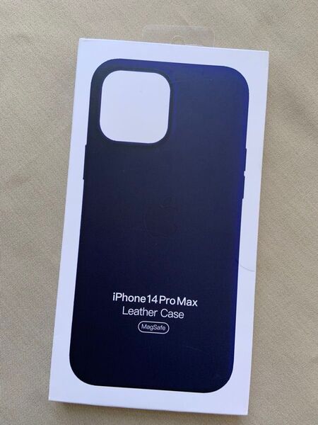 iPhone14 Pro Max レザーケース未開封インク純正Apple