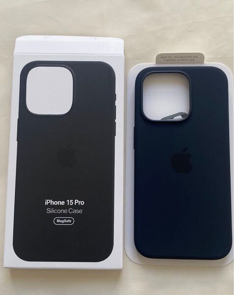 Apple純正iPhone 15 Pro シリコーンケース未開封ブラック