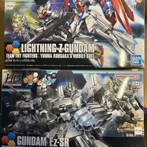 ライトニングZガンダム、ガンダムEz-SR、アメイジングズゴック、シャア専用高機動型ザクⅡ、ガンダムビルドオプション