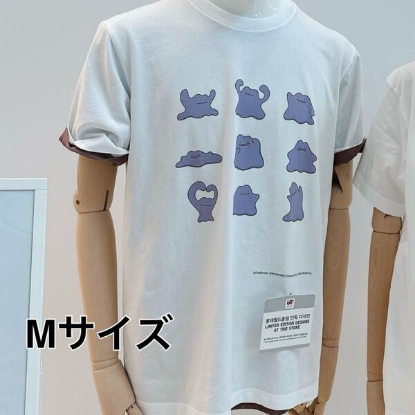 韓国限定 メタモン ユニクロ ポケモン Tシャツ Mサイズ