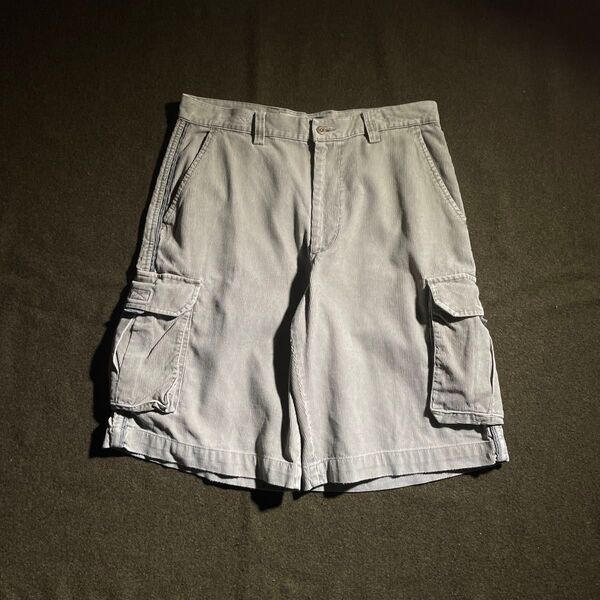 90s OLD GAP コーズ バギーワイド カーゴショーツ 32