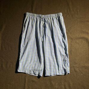 90s Polo by Ralph Lauren チェック柄 ワイドショーツ L