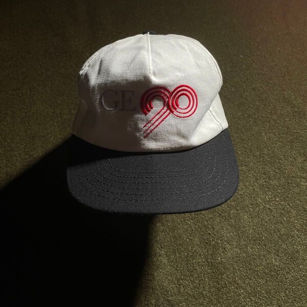 90s VINTAGE Cap America 企業 ロゴ 2トーンキャップ