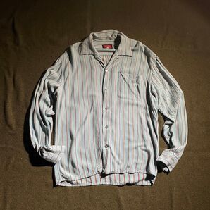 90s VINTAGE Pearl Direr オープンカラー レーヨン シャツ