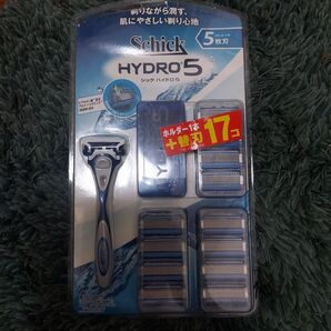 Schick ハイドロ5 替刃17個付き「新品未開封」