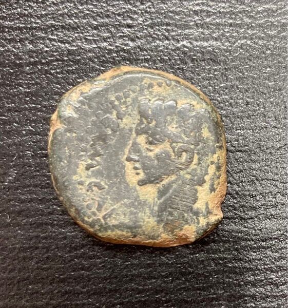 ローマ帝国 アウグストゥス帝 アス銅貨/テトラドラクマ デナリウス銀貨