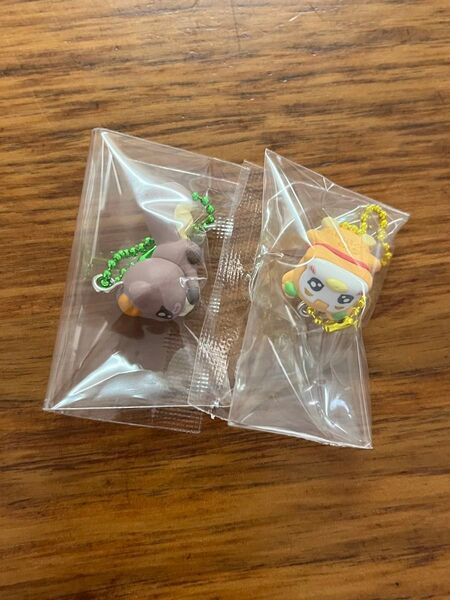 ぷちきゅあマスコットwithチョコスナック なっつ しろっぷ 2個セット 付録のみ 新品 送料無料 匿名配送 キーホルダー