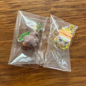 ぷちきゅあマスコットwithチョコスナック なっつ しろっぷ 2個セット 付録のみ 新品 送料無料 匿名配送 キーホルダー