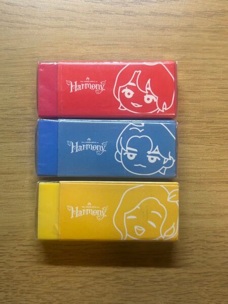 Mrs. GREEN APPLE Harmony 消しゴム3個セット