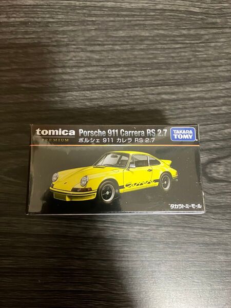 【新品未開封】トミカプレミアム ポルシェ カレラ 911 RS 2.7 タカラトミーモールオリジナル