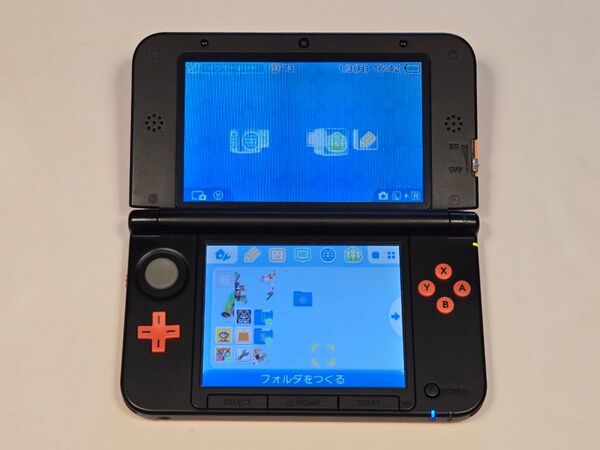 ニンテンドー 3DS LL リミテッドパック オレンジ×ブラック