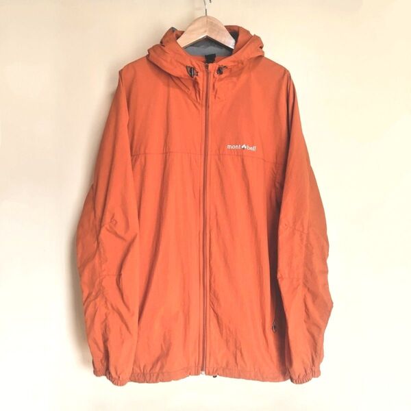 【良品 L】モンベル O.D.パーカ メンズ 橙