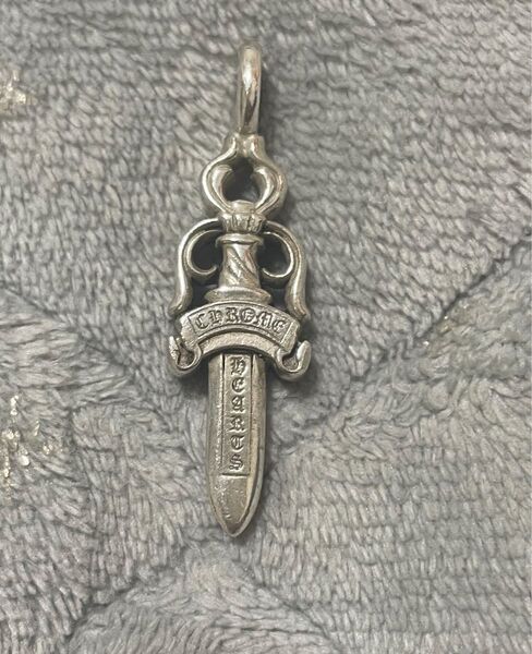Chrome Hearts Double Dogger Pendant Silver クロムハーツ ダブルタガーペンダント