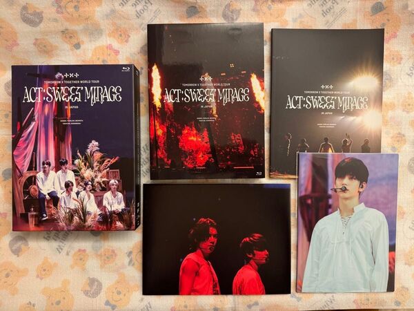 【初回限定盤】TXT WORLD TOUR ACT SWEET MIRAGE IN JAPAN Blu-ray