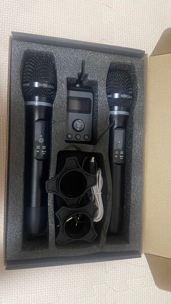 ワイヤレスマイク 2本セット
