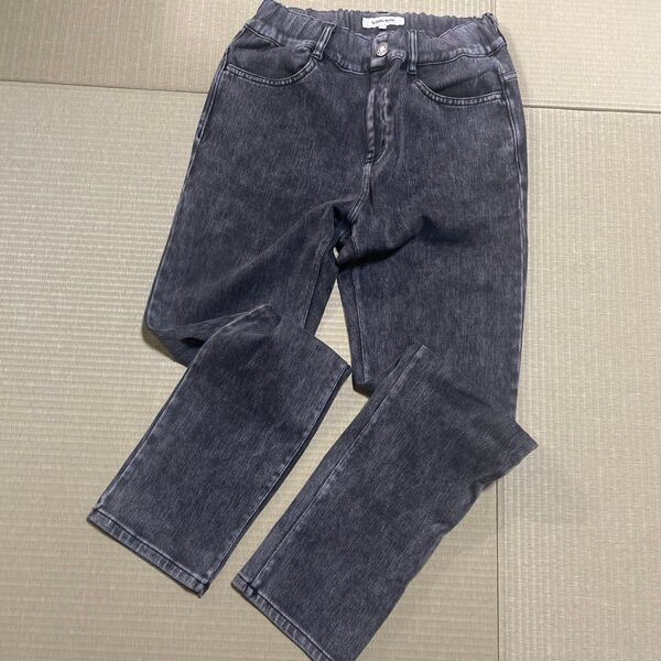 ジーンズ パンツ デニム ストレッチ デニムパンツ レギンス グローバルワーク 150