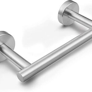 トイレットペーパーホルダー SUS304 ステンレススチール タオル掛け