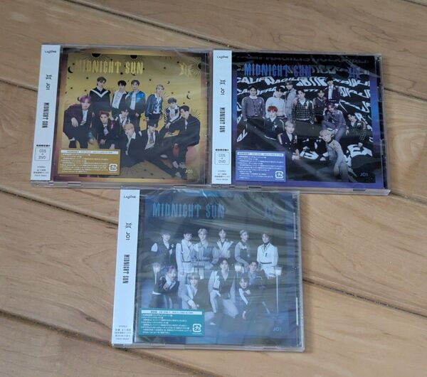 JO1 CD MIDNIGHT SUN 3形態セット SuperCali