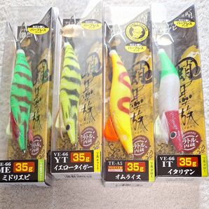 蛸墨族 3.5号(35g)VE-66 イタリアン 他