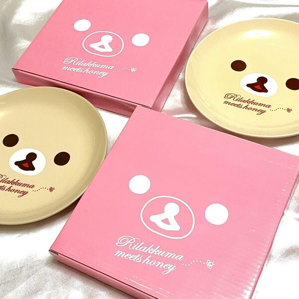 リラックマ コリラックマ 2011 LAWSON meets お皿 プレート 2枚セット ローソン ノベルティ かわいい 食器