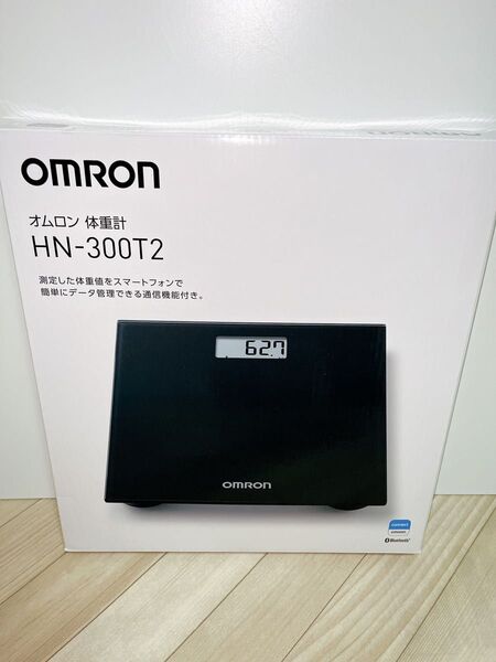 オムロン 通信式体重計 HN-300T2 ブラック