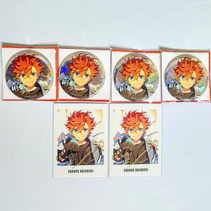 あんスタ ES 9周年記念 ぱしゃっつ & 缶バッジ 明星スバル 6点セット