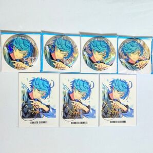 あんスタ ES 9周年記念 ぱしゃっつ & 缶バッジ 深海奏汰 7点セット