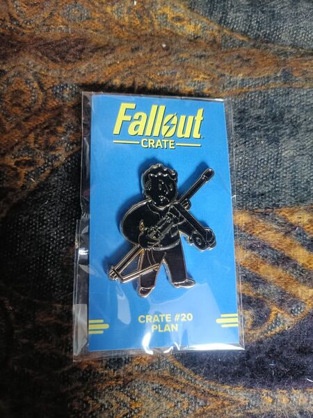 日本未発売Fallout CRATE ピンズ、ピンバッジ