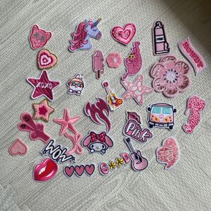 ワッペン 刺繍 30個