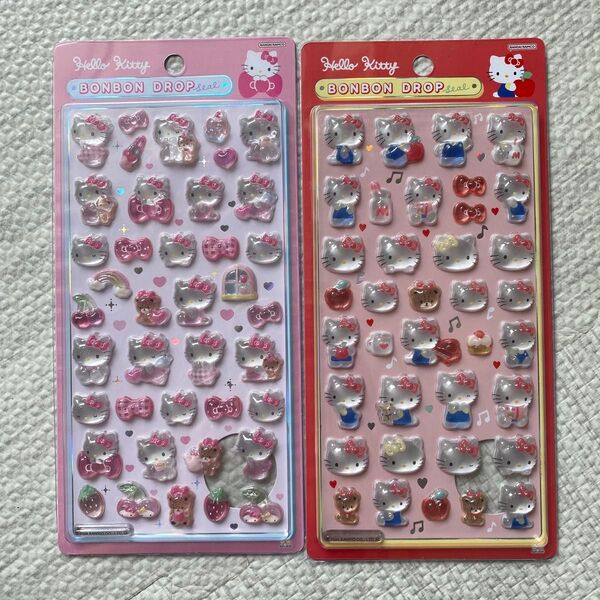 ボンボンドロップシール サンリオ サンスター文具 ハローキティ 可愛い シール