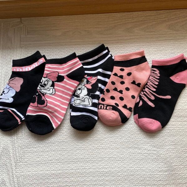 ソックス 靴下 可愛い 女の子 ミニーちゃん まとめ売り