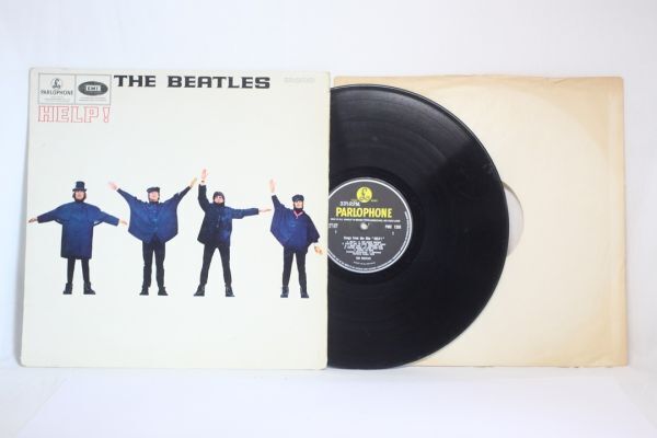 The Beatles Help! UK(英 GB)盤 LP Mono 1stプレス タックスコードMT ヘルプ!
