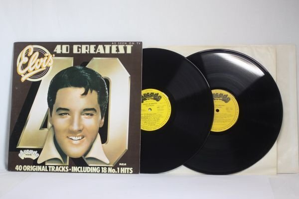 Elvis Presley Elvis' 40 Greatest UK(英 GB)盤 LP Stereo